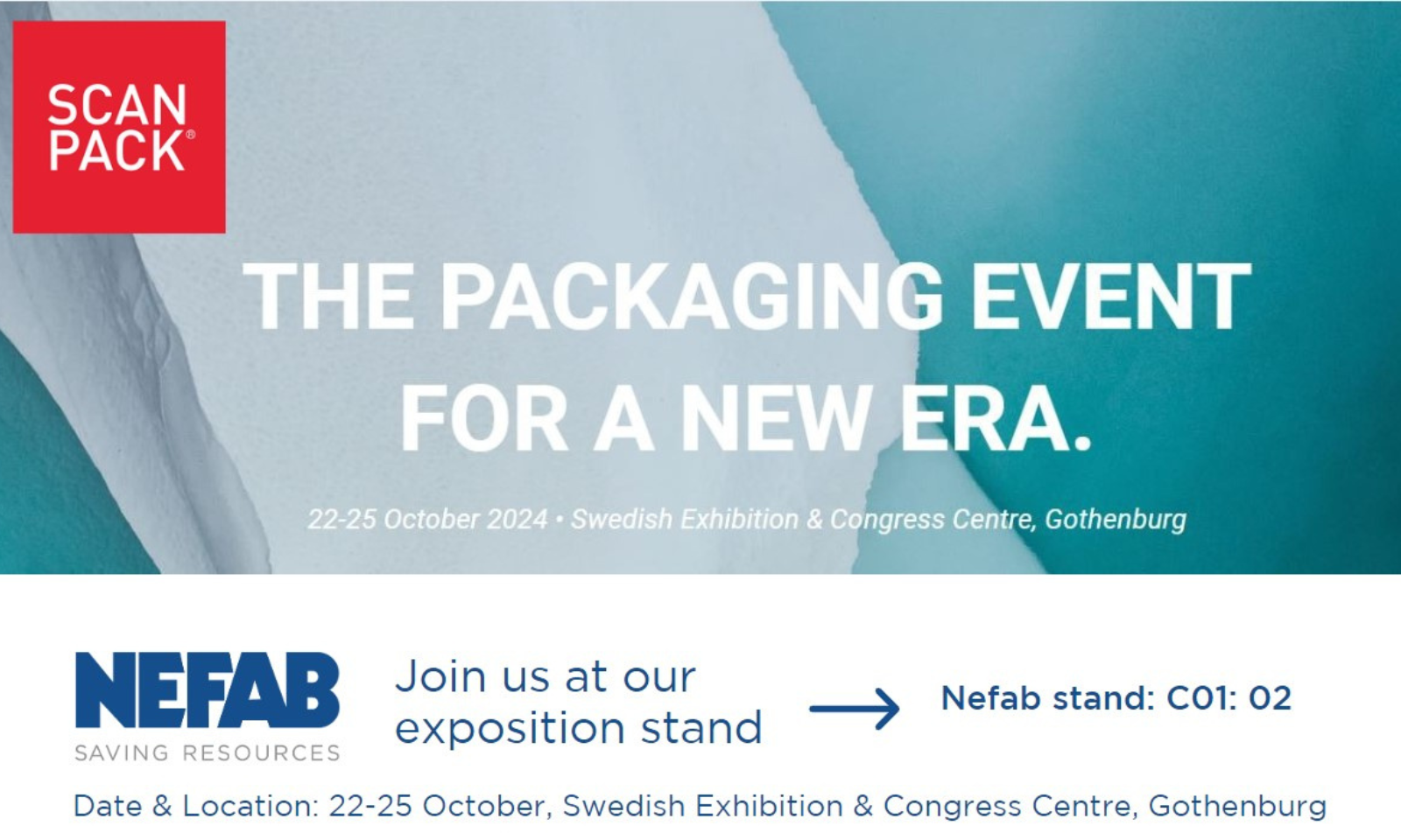 Nefab präsentiert preisgekrönte Faserlösungen und veranstaltet ein Seminar über Lithium-Batterie-Verpackungen auf der Scanpack 2024