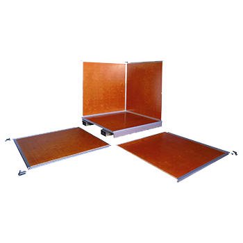 <h2>Model FCB - Foldable, Large Volume Bin</h2>
<p>Our large volume bin - model FCB (Foldable Cutfiller Bin) - fulfills the demand for both large volume Cutfiller Bins and easy and flat packed shipping to any destination in the world. The FCB-model is available in nearly any size required. From 1 m3, or smaller, to large volume bins of 6.75 m3 corresponding to more than 1000 kilos of cutfiller. Special designed aluminum profiles provides easy on site assembling and extraordinary strength.</p>
<p>Largest standard size is 3000 x 1471 x 1471 mm (Approx. 120" x 59" x 61"). Larger non-standard sizes are also available upon request.</p>