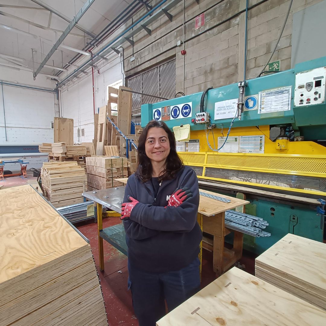 <p><strong>BEATRIZ MU&Ntilde;OZ</strong><br />Machine Operator - Nefab Spain<br />Joined Nefab in 2019</p>
<p>Nefab and my colleagues make things easy and treat me properly. Even though I have a hearing disability, for example, my colleagues speak in front of me more slowly.</p>