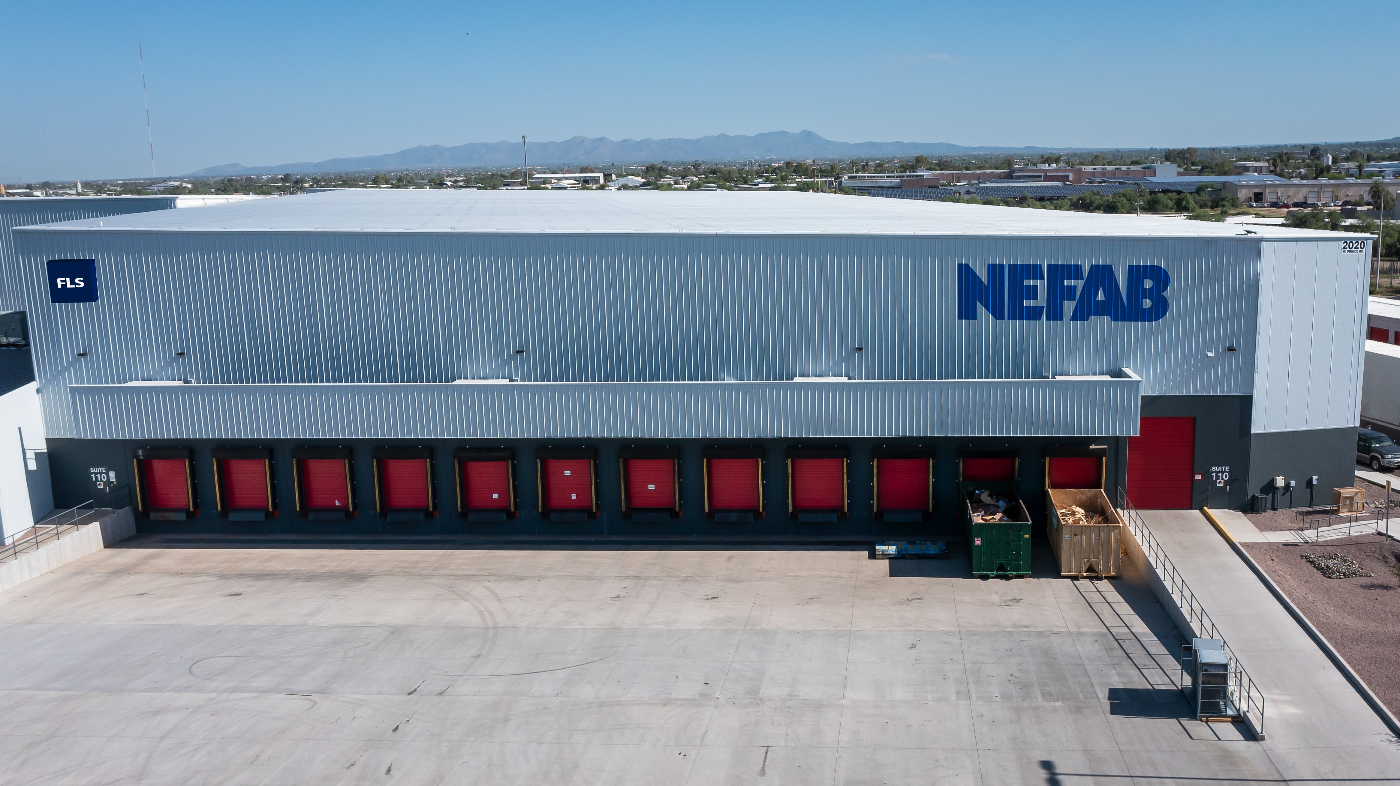 Nefab se expande no Arizona com novas instalações em Tucson 